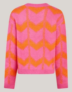 Sequin Meisjes Trui Roze By Furmey