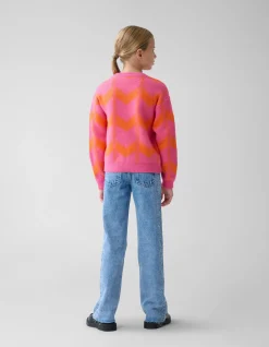 Sequin Meisjes Trui Roze By Furmey