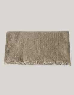 Sequin Sjaal Bruin