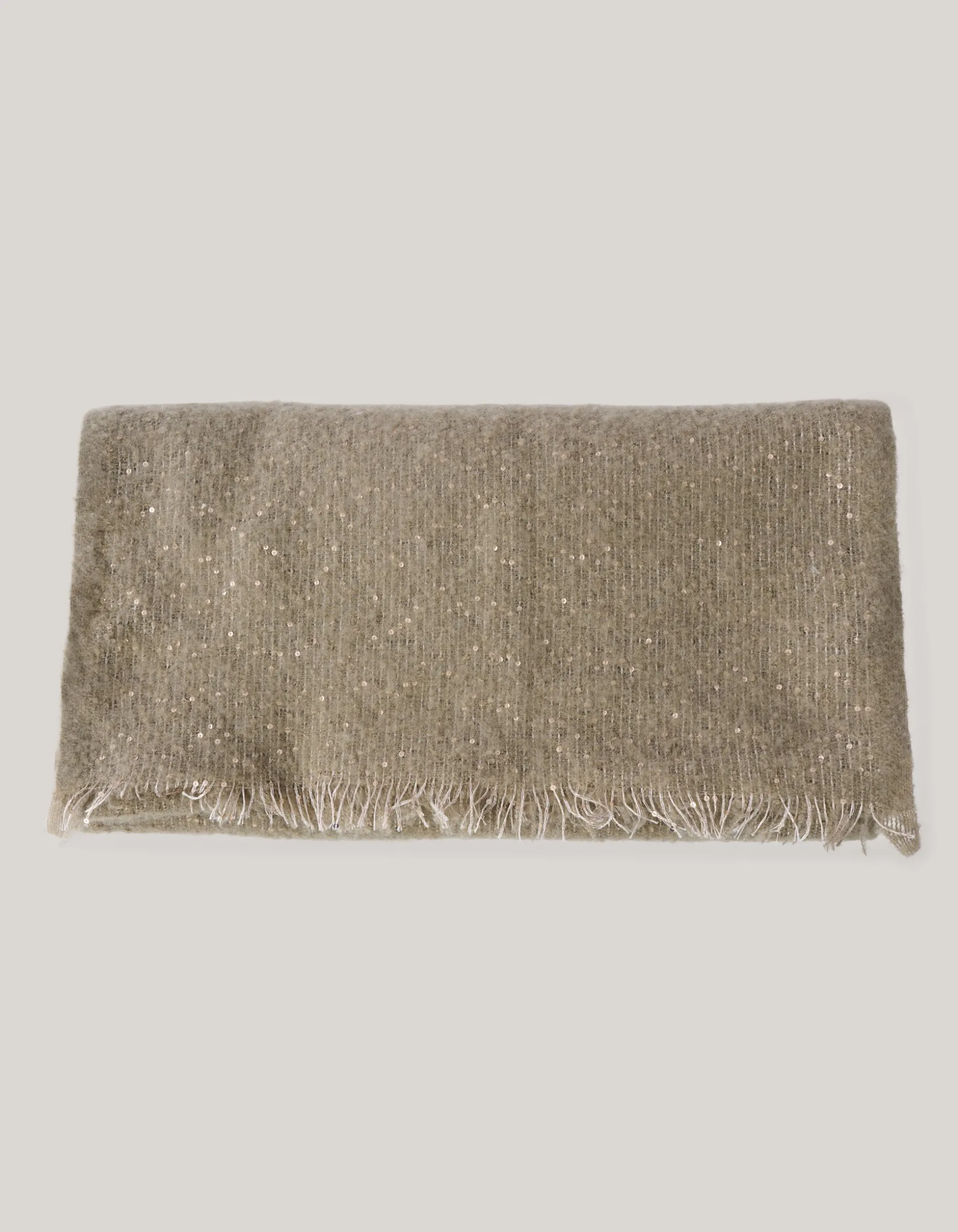 Sequin Sjaal Bruin