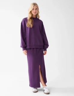 Set Sweater Donkerpaars