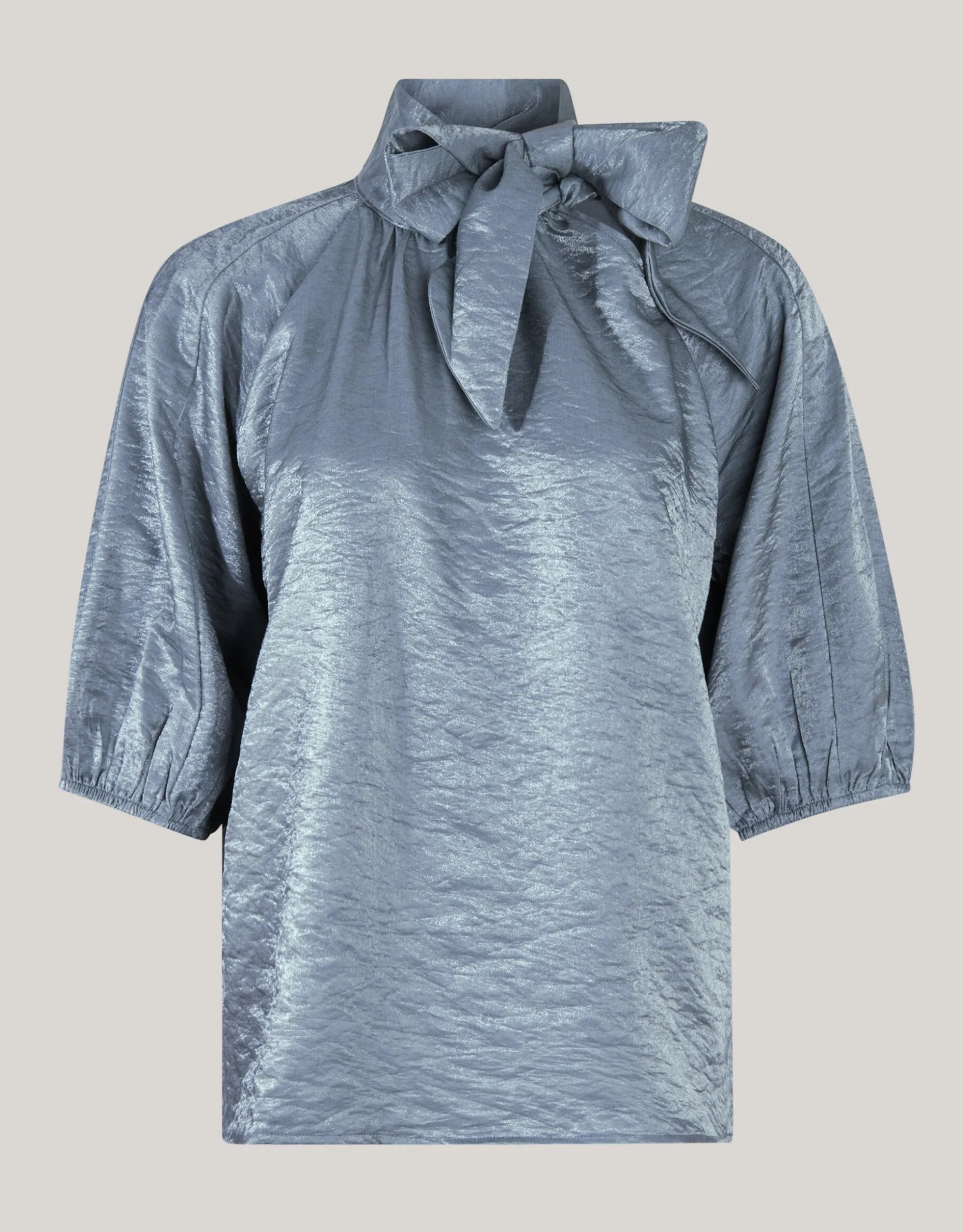 Shine Blouse Donkergrijs