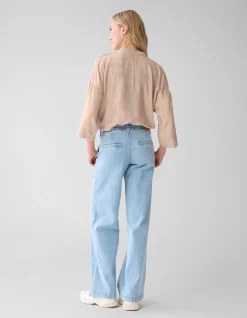 Shine Wide Blouse Goud