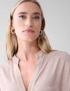 Shine Wide Blouse Goud