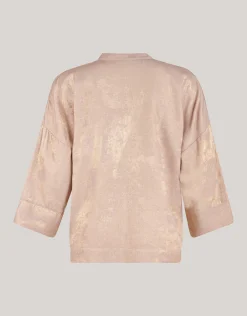 Shine Wide Blouse Goud