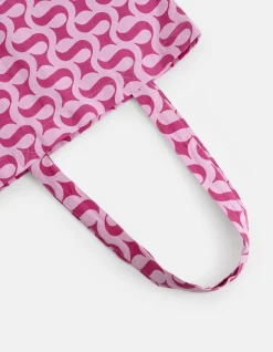 Shoeby Logo Shopper Roze