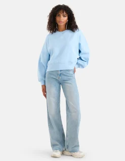 Shoeby Logo Sweater Lichtblauw