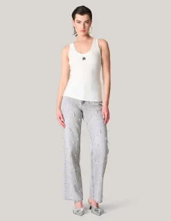 Shoeby Logo Tanktop Wit