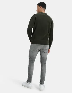 Skinny Fit Jeans Grijs L34
