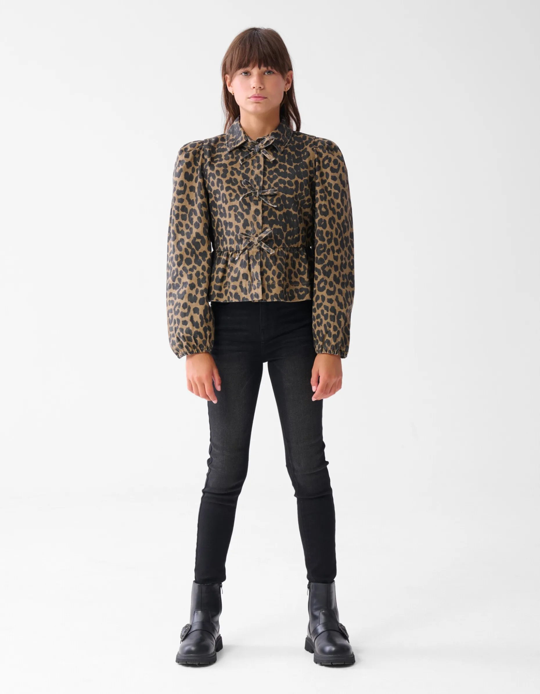 Skinny Fit Jeans Zwart