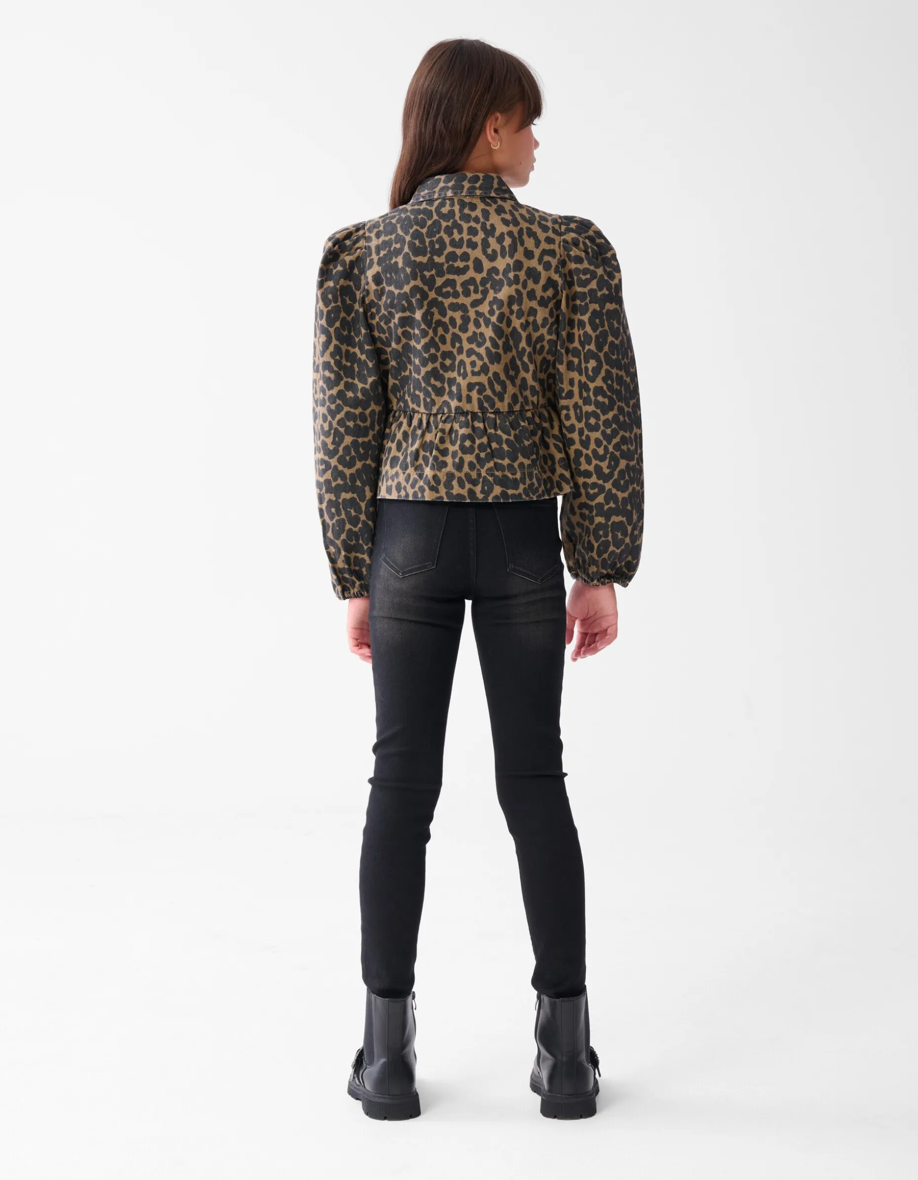 Skinny Fit Jeans Zwart