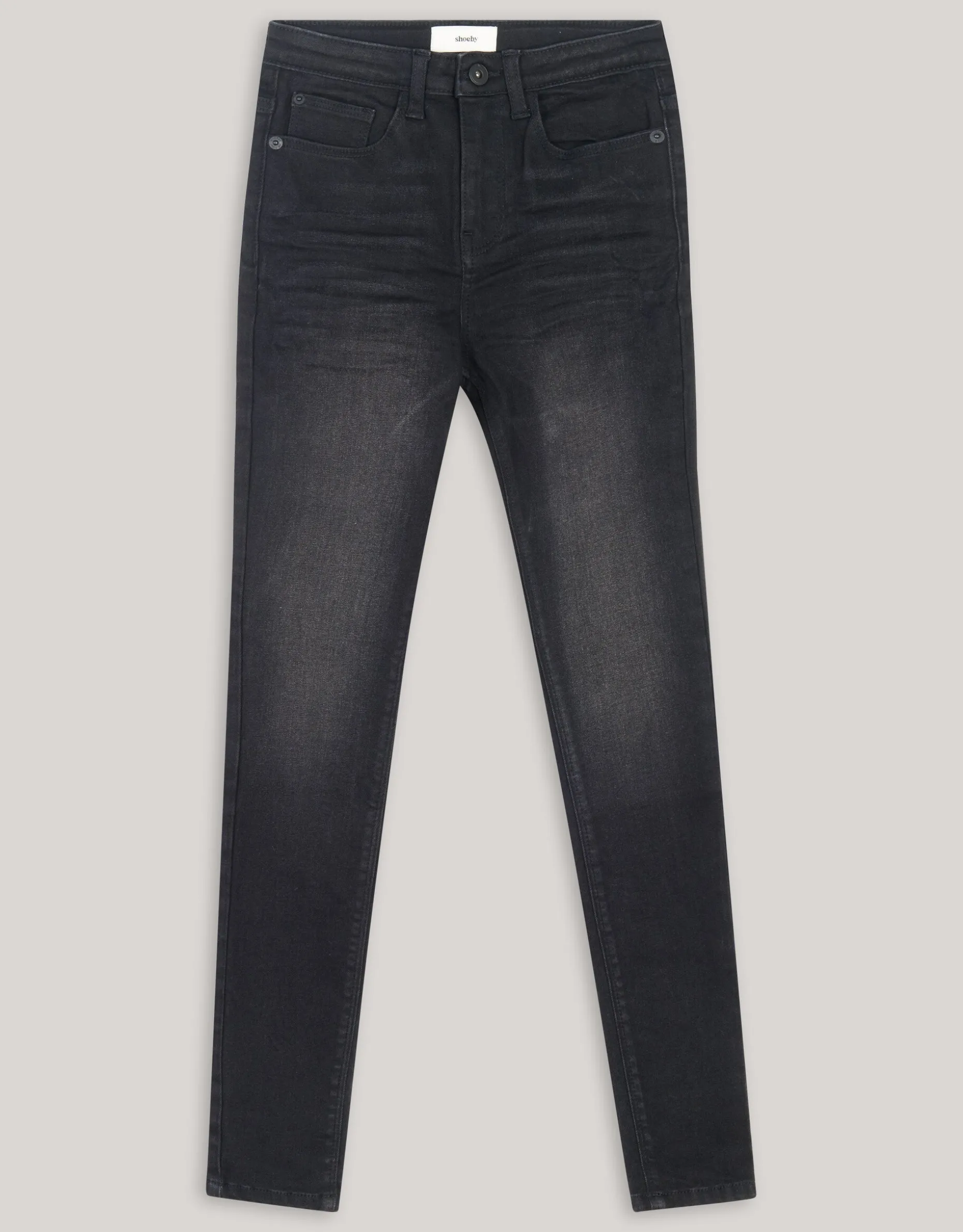 Skinny Fit Jeans Zwart