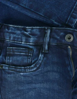 Skinny Jeans Blauw/Zwart