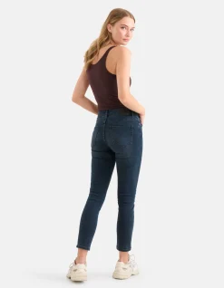 Skinny Jeans Blauw/Zwart L28