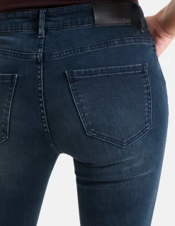 Skinny Jeans Blauw/Zwart L28