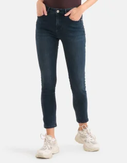 Skinny Jeans Blauw/Zwart L28