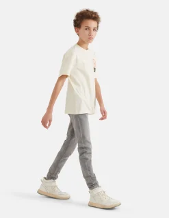 Skinny Jeans Lichtgrijs