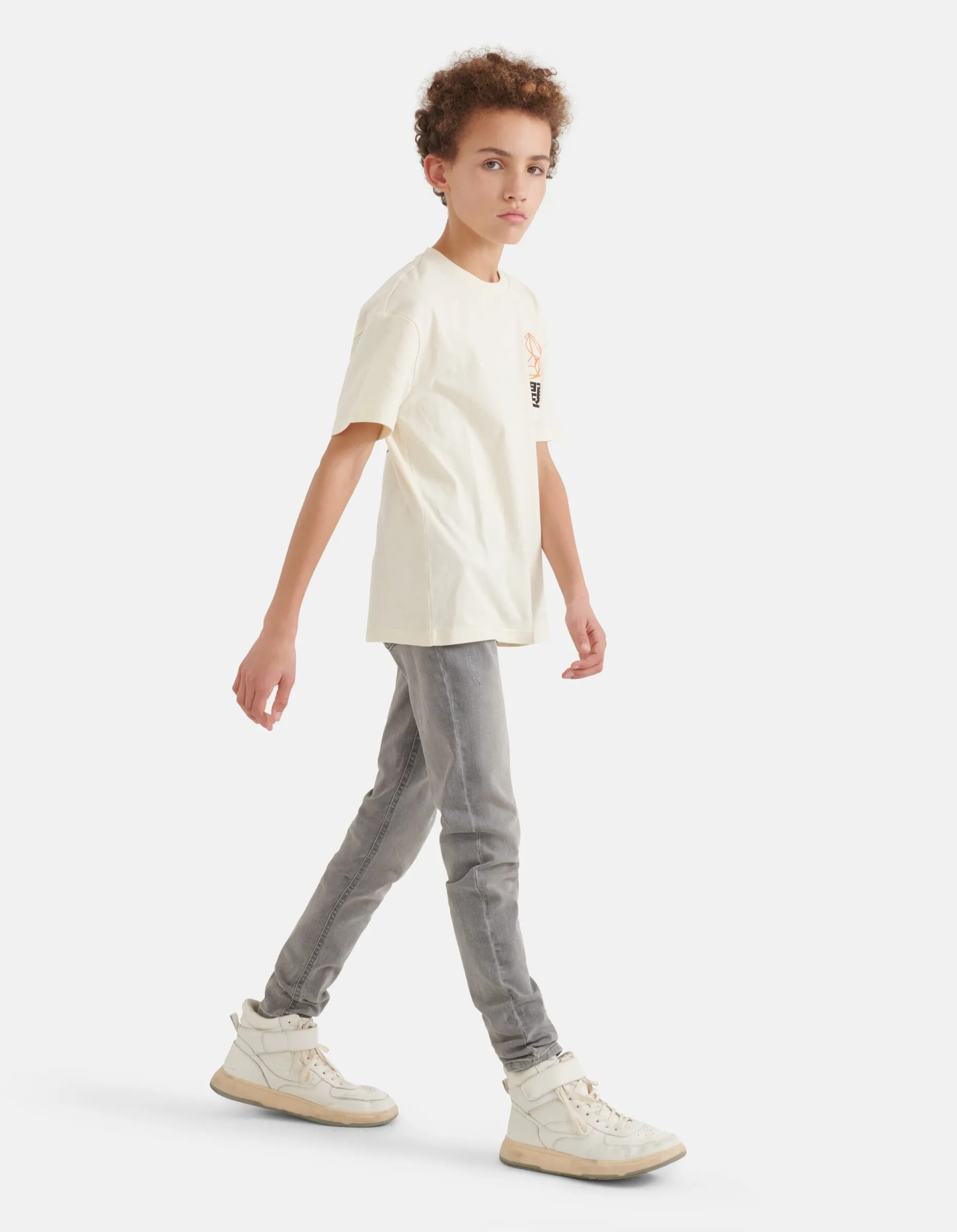 Skinny Jeans Lichtgrijs