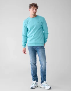 Slim Fit Jeans Blauw/Grijs L32