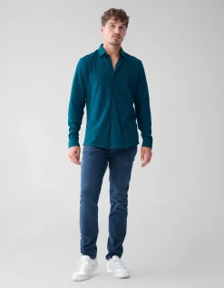 Slim Fit Jeans Blauw/Zwart L32