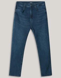 Slim Fit Jeans Blauw/Zwart L32