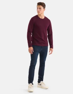Slim Fit Jeans Blauw/Zwart L34