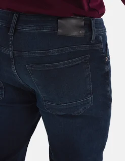 Slim Fit Jeans Blauw/Zwart L34