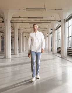 Slim Fit Jeans Lichtblauw L32