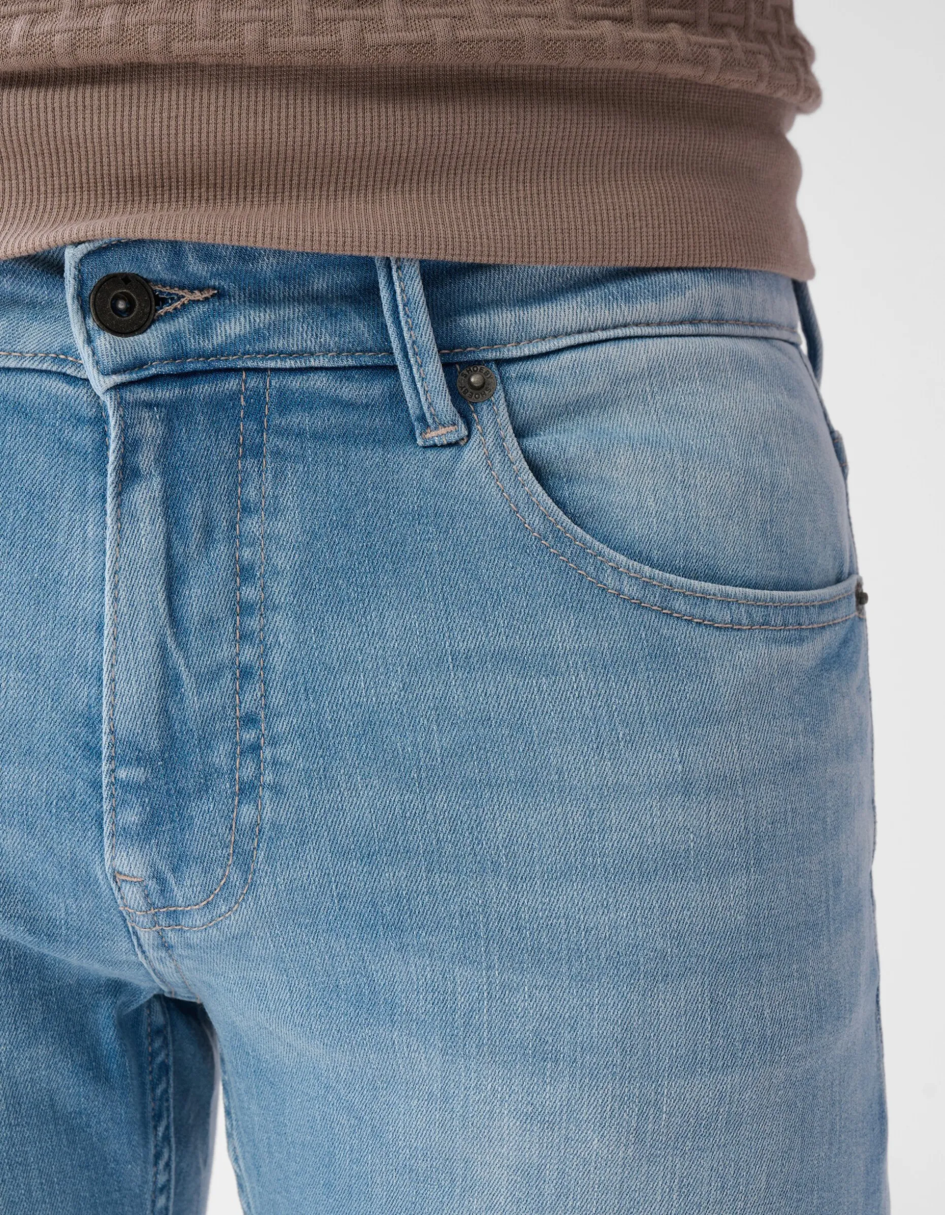 Slim Fit Jeans Lichtblauw L32