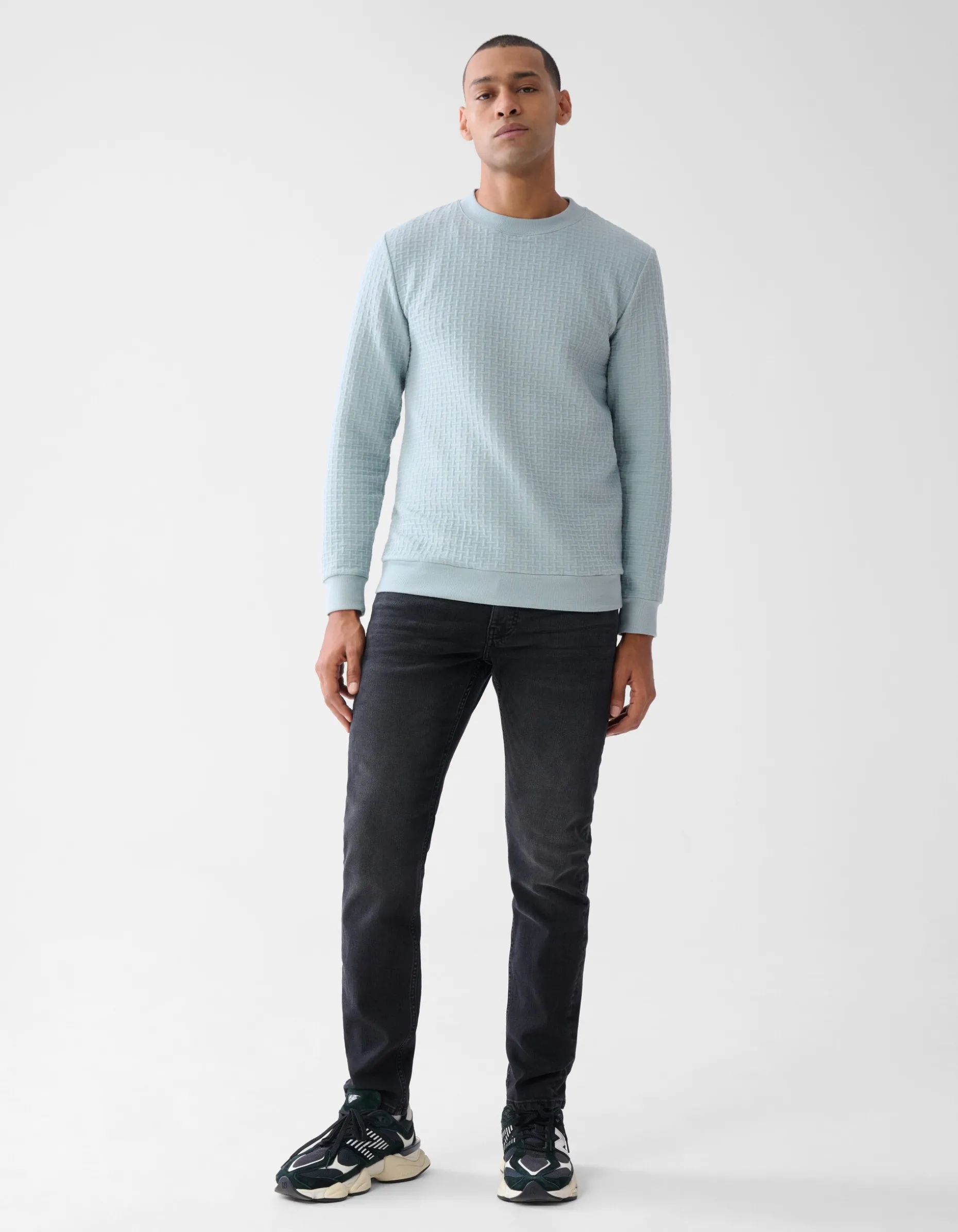 Slim Fit Jeans Washed Black L32