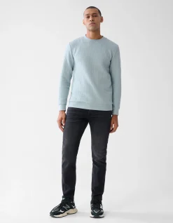 Slim Fit Jeans Washed Black L32