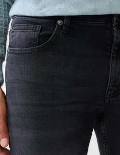 Slim Fit Jeans Washed Black L32