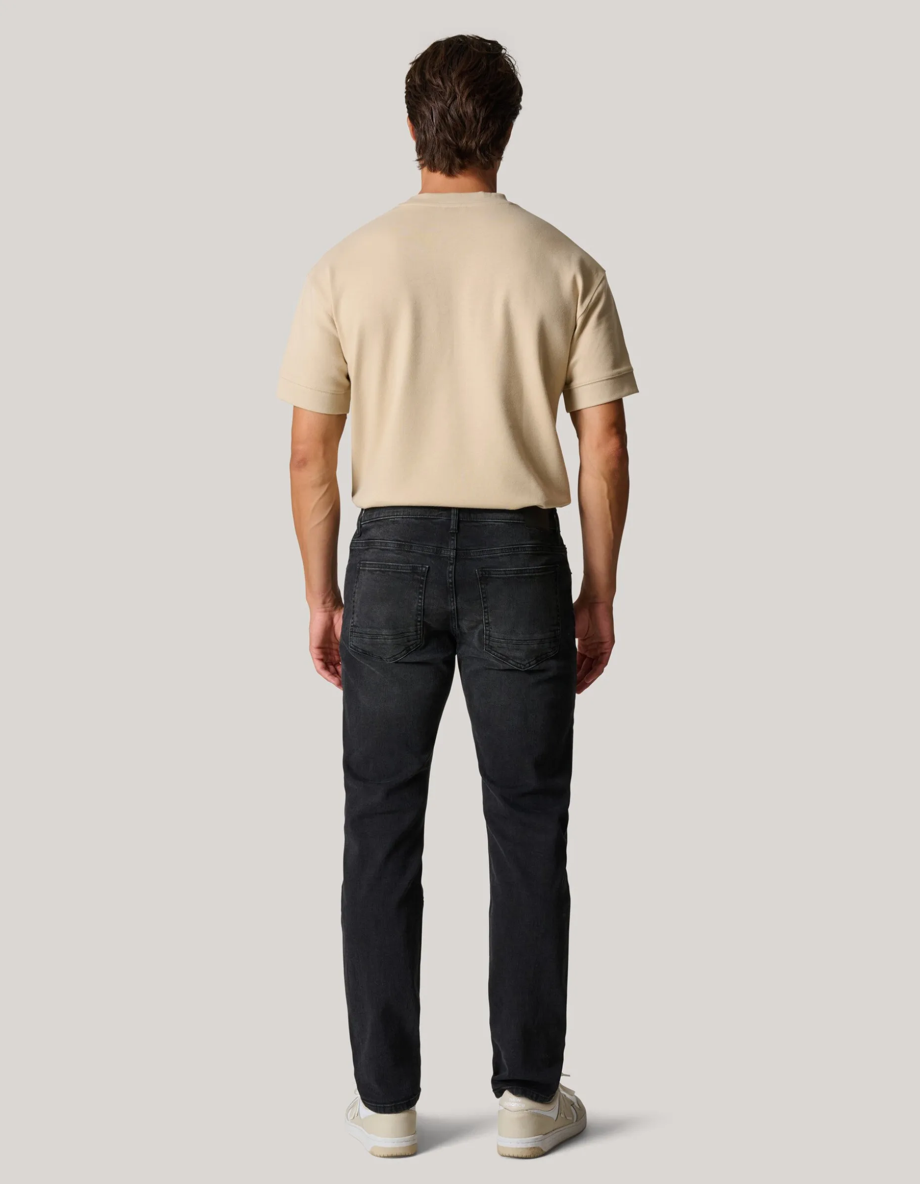 Slim Fit Jeans Washed Black L34