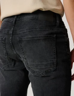 Slim Fit Jeans Washed Black L34