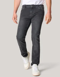 Slim Fit Jeans Washed Black L34