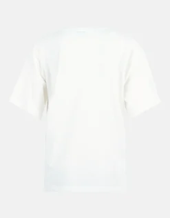 Smiley Artwork T-shirt Wit