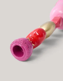 Smiley Kandelaar Roze By Fred