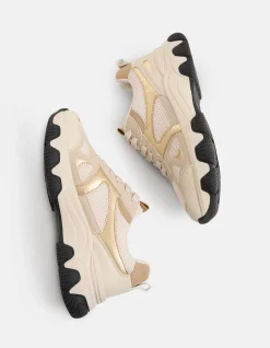 Sneakers Goud