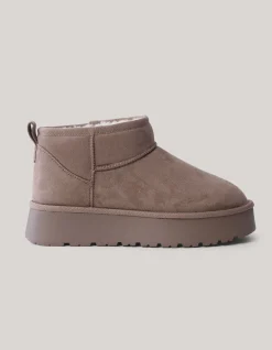 Soft Enkellaarzen Lichtbruin