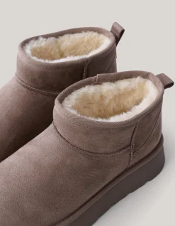 Soft Enkellaarzen Lichtbruin