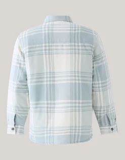 Soft Padded Overshirt Gebroken Wit