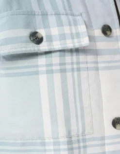 Soft Padded Overshirt Gebroken Wit