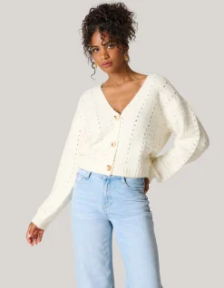 Soft Vest Gebroken Wit