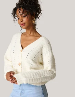 Soft Vest Gebroken Wit