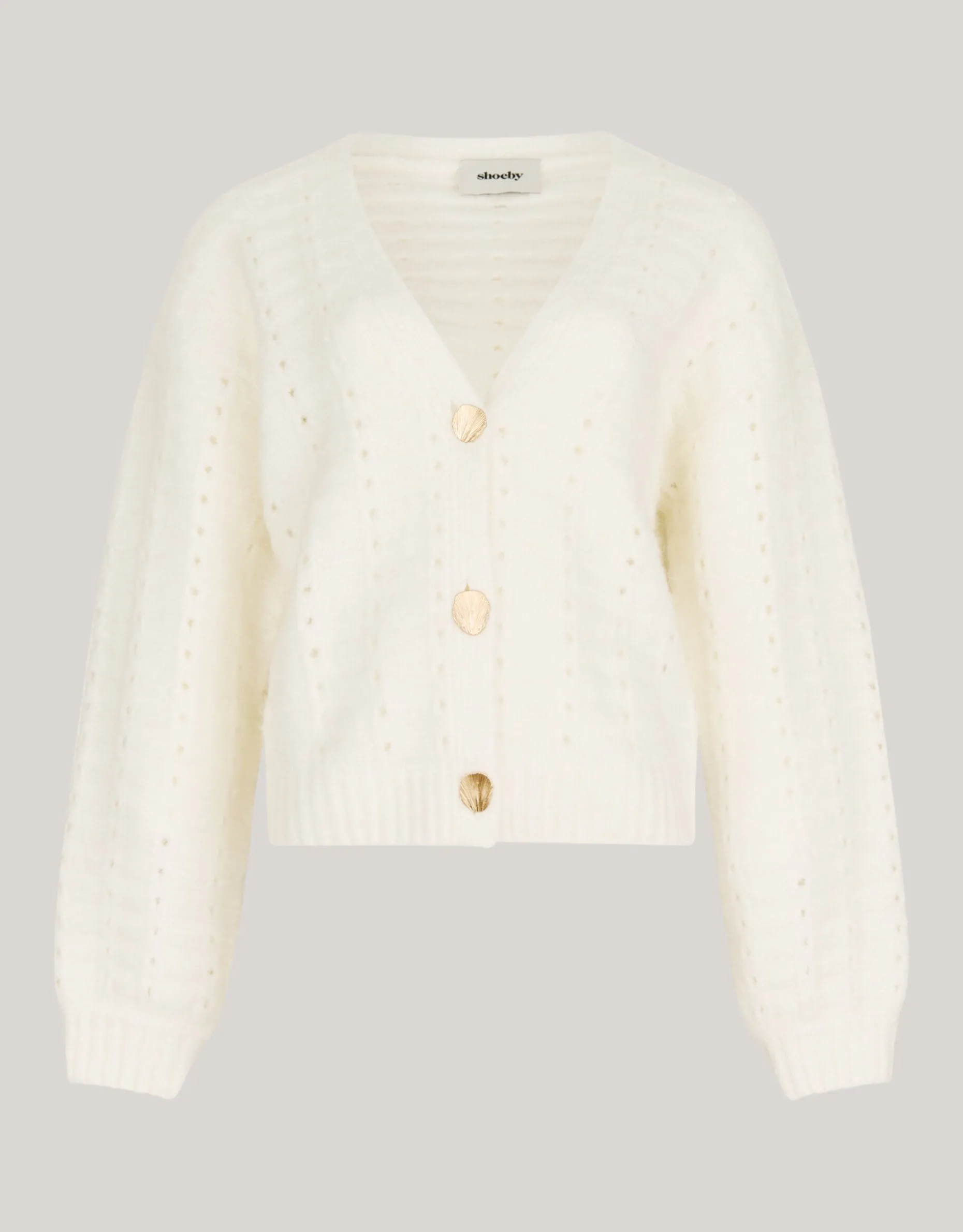 Soft Vest Gebroken Wit