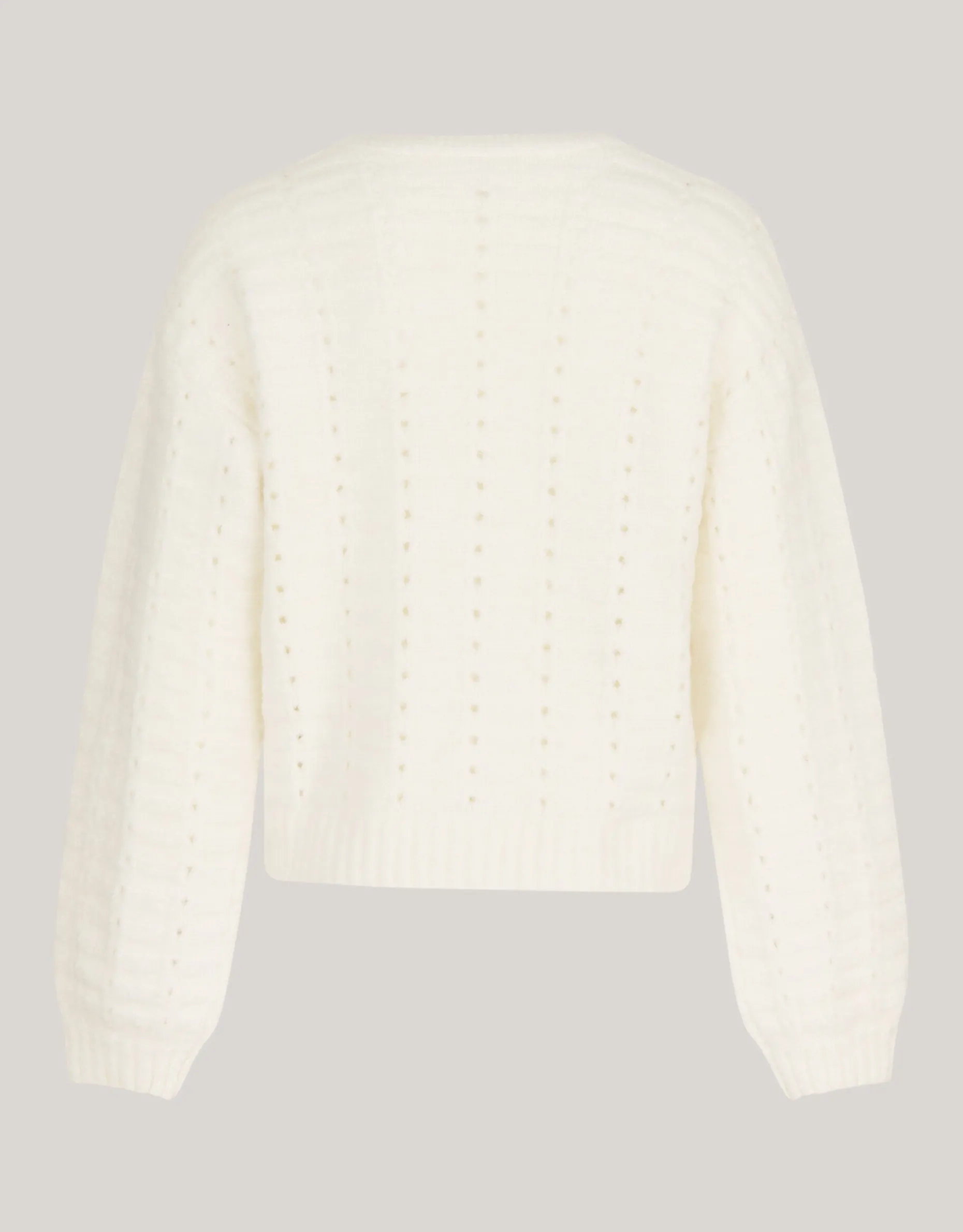 Soft Vest Gebroken Wit