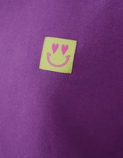 Sporty Stripe Sweater Paars