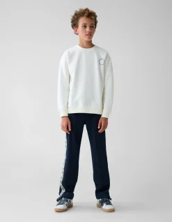 Sporty Tape Broek Donkerblauw