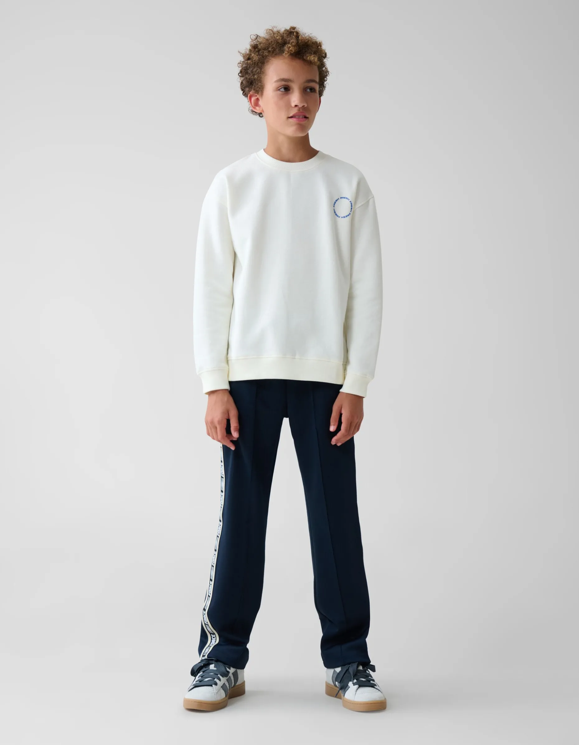 Sporty Tape Broek Donkerblauw