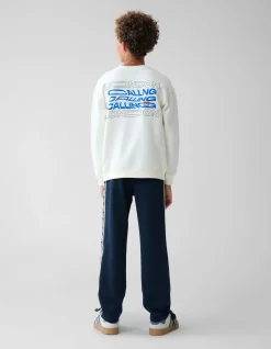 Sporty Tape Broek Donkerblauw